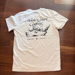 Under Armour Home Court Cookin White Graphic Tee